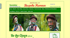 Desktop Screenshot of boclown.com